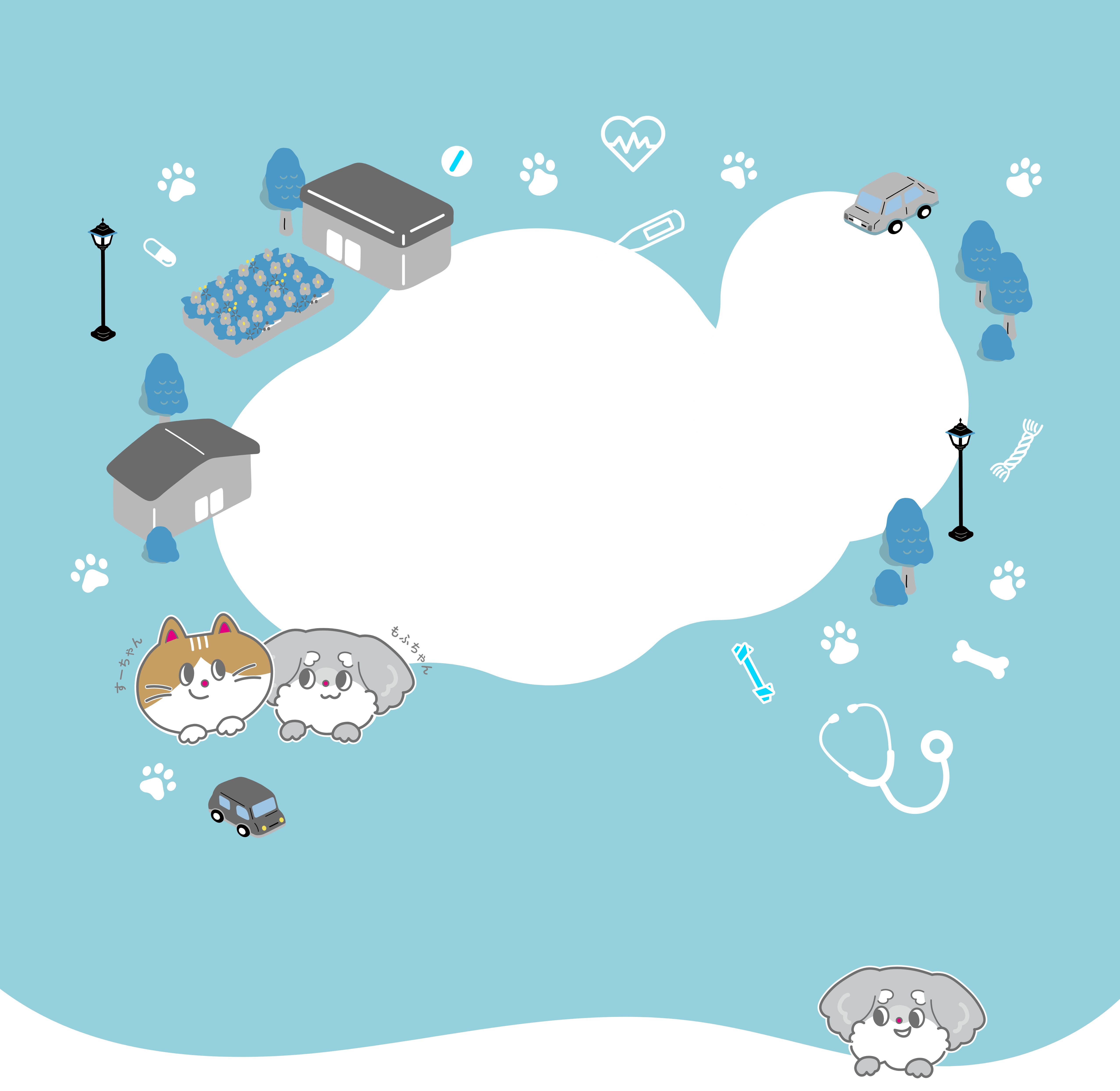 人々が料理をしながら食事を楽しむカートゥーンイラストです。